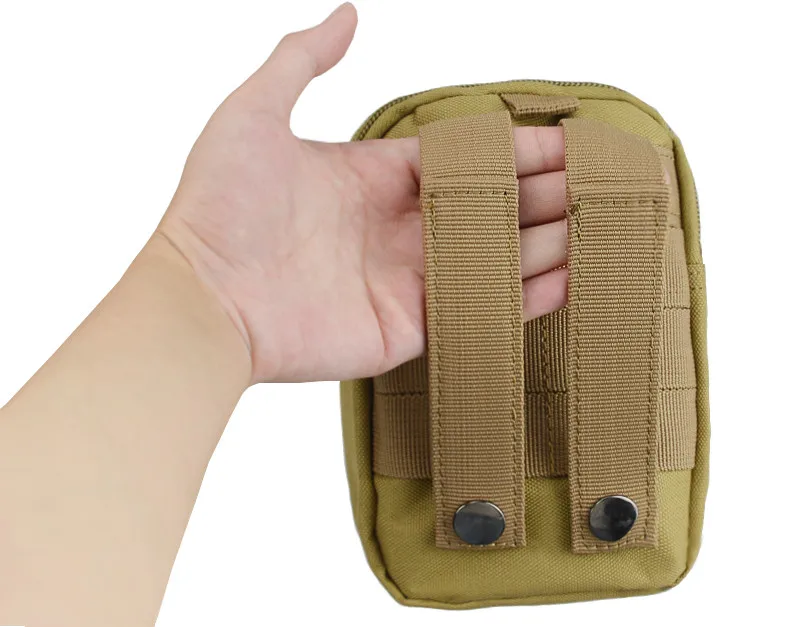 Wholesale Tactical Molle EDC Pouch bag Compact Multipurpose Utility Gadget Belt Waist Bag with Cell Phone Holster Holder