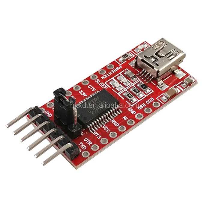 Module 3.3V 5.5V FT232RL USB to TTL Serial Adapter Module for Mini Port