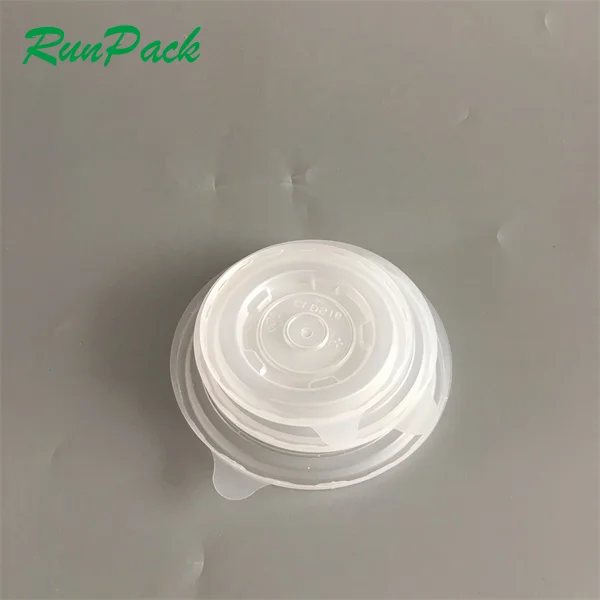 Европейский стандарт прикладной одноразовый забрать пакет качества еды 4-унц. Пластиковая крышка чашки