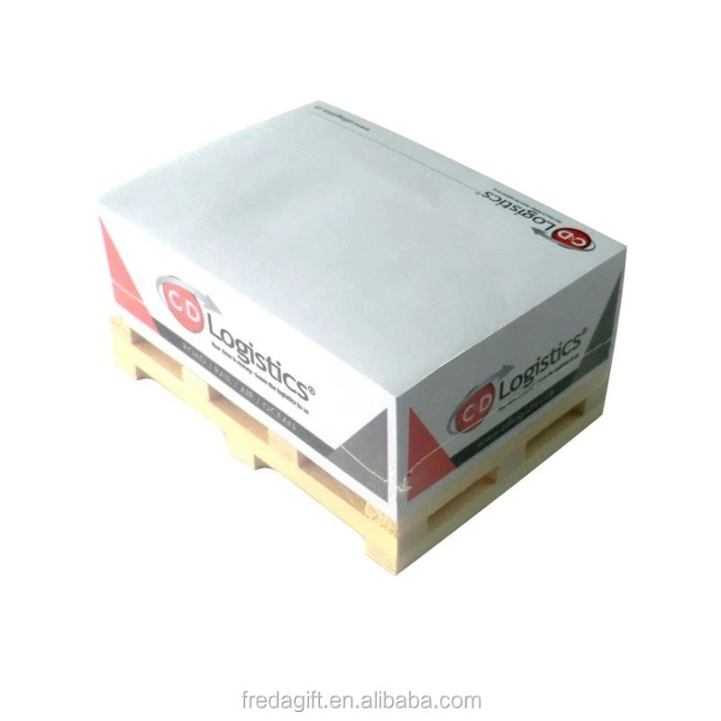 Wooden pallet memo block note pad/block memo pads