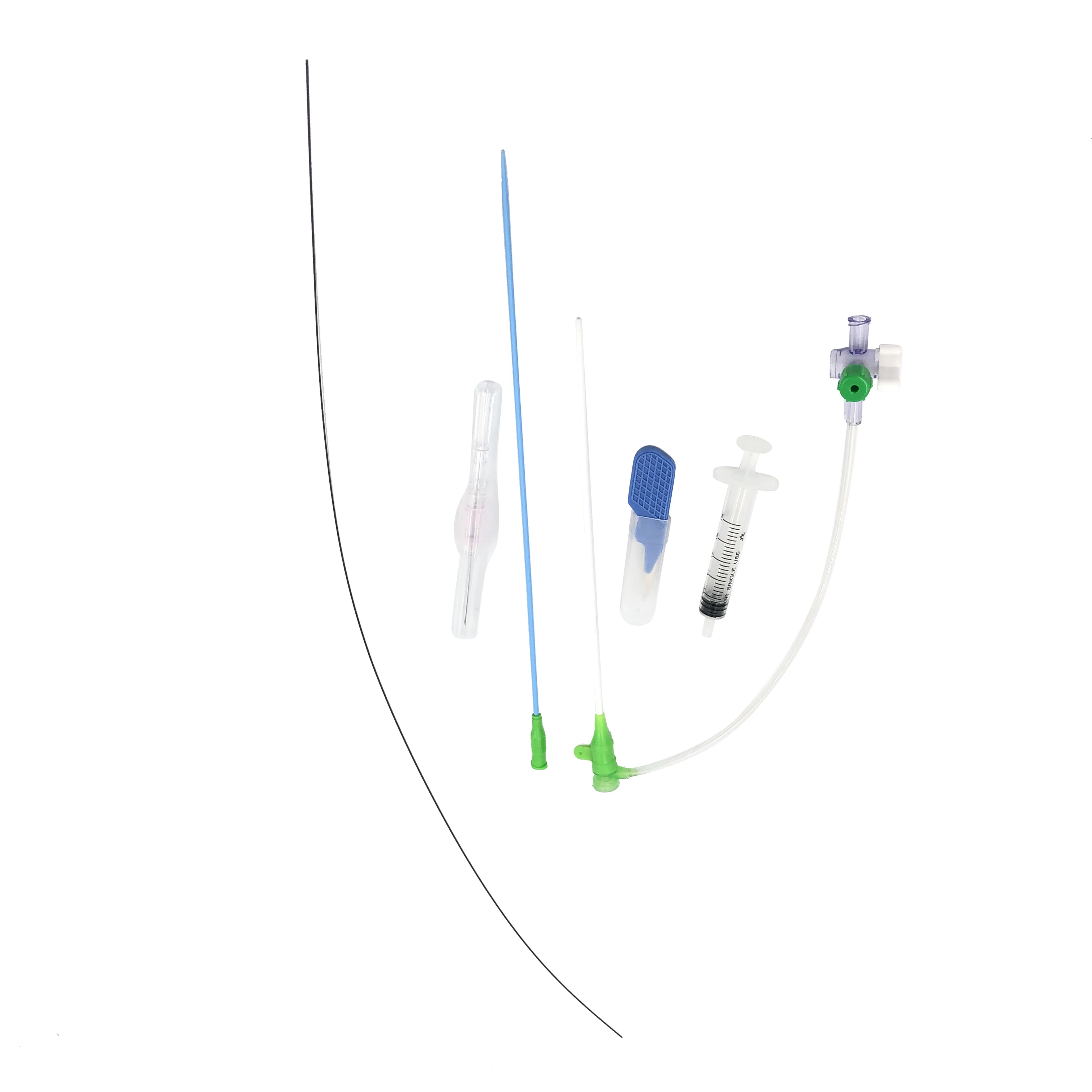 Transradial Hospital radial catheter introducer sheath set