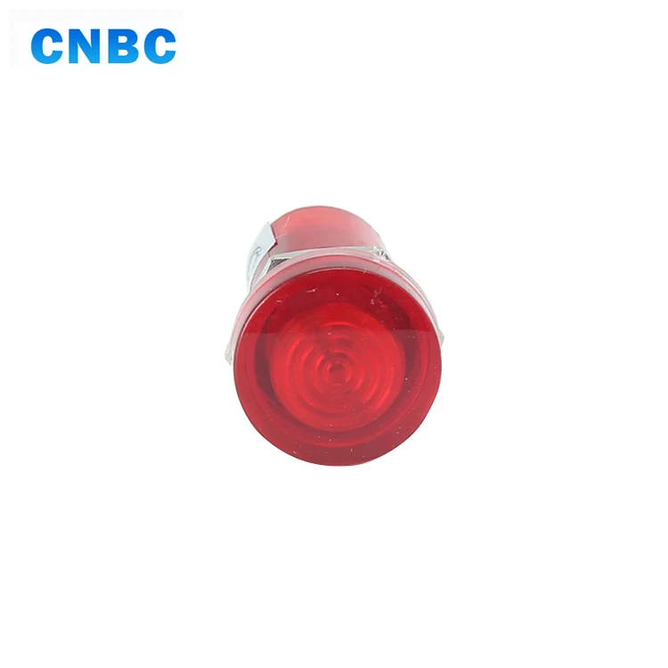 Hot selling 15mm diameter high quality plastic red amber 12v 24v 110v 120v 220v waterproof led indicator light with pins