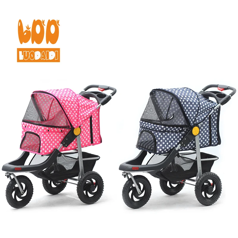 3 колеса большая собака коляска воздуха Багги коляска для собак Коляска для собак дешево