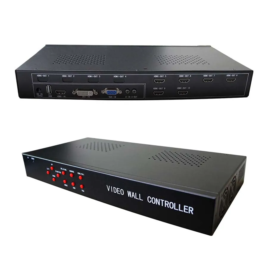 2*3 Video Wall HD-MI Processor IP Network  HDTV 1080p Controller Splicing