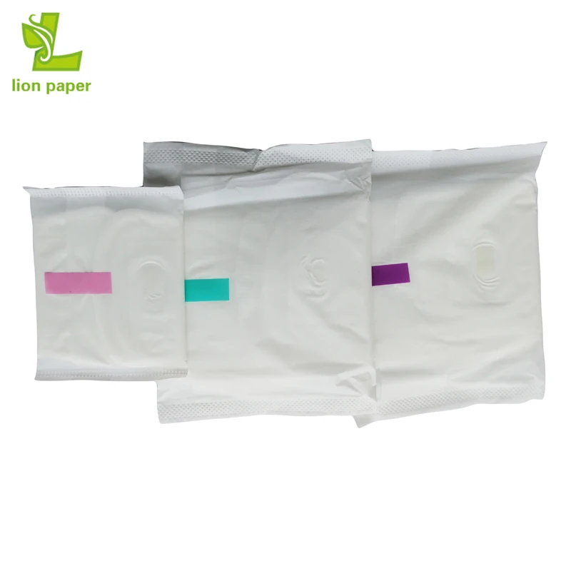 Bamboo fiber and anion female sanitary pad for women