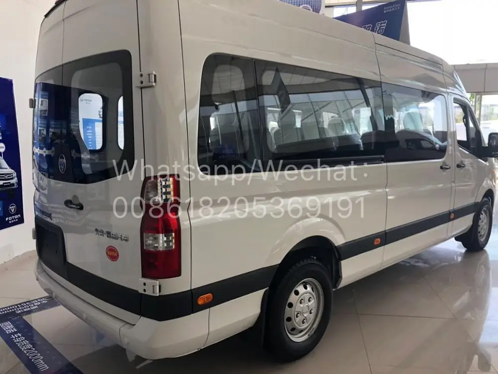  Дизельная модель FOTON TOANO 2018 9-17 сидений двигатель Cummins мини-автобус для