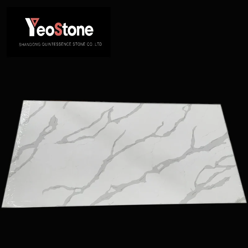 
High Quality Calacatta Horizon Quartz Stone Linyi 