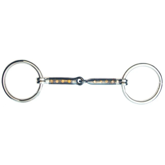 
 Конный лошадь Snaffle Bit Конный горшок украшает кольцо  