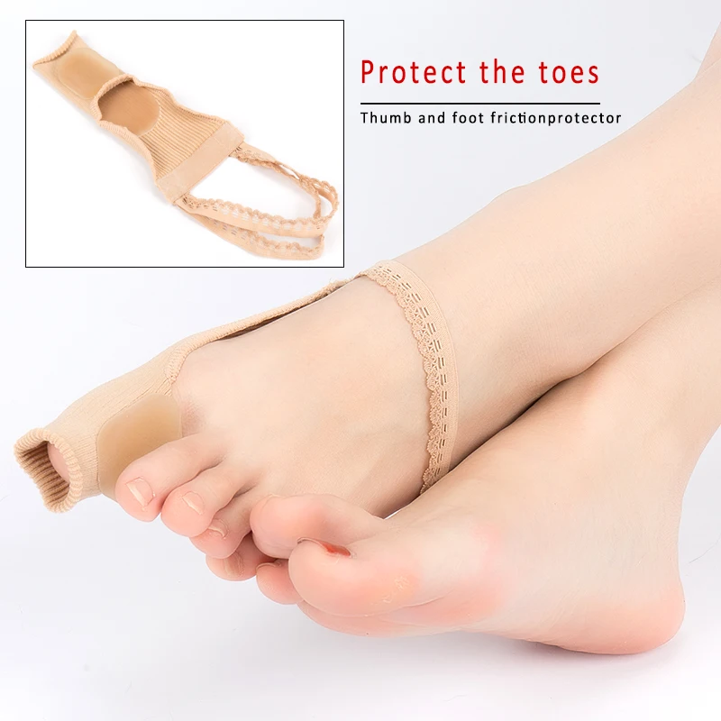 Orthopedic Braces Breathable Toe Correction Day Night Foot Care Corrector Bone Insoles Silicone