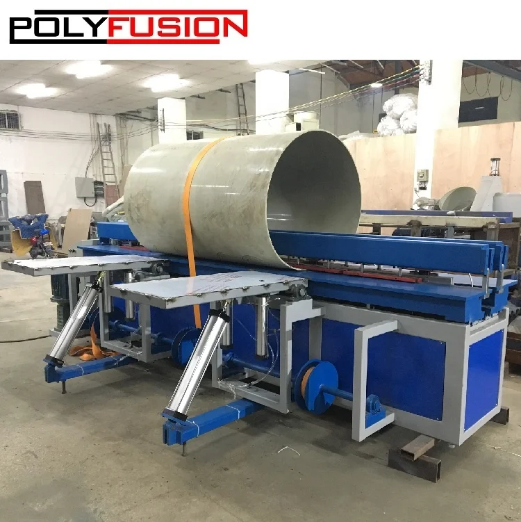 
4000mm PVC PP PE PPS pipe Automatic Plastic Sheet Butt Welding Machine welding equipment 