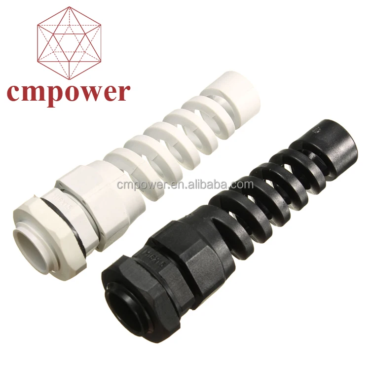 Заказ дешевые CMP водонепроницаемый резиновый нейлон спиральный кабель ввод охватывает