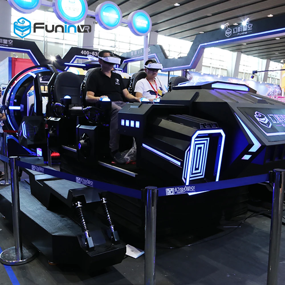 2019 Hot Sale 6 Seats 9D VR Dark Mars 9d vr cinema Simulator for Theme park with Exciting Roller Coaster experience