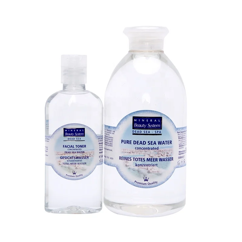 
Israel Private Label Cosmetics 100% Natural Acne Treatment Skin Care Cleanser Dead Sea Mineral Water 