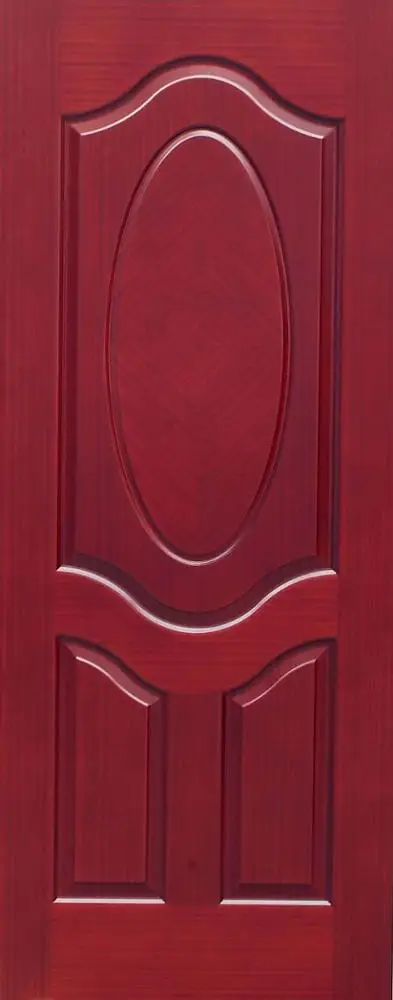 teak sapele red oak natural wood veneer  mdf door skin/door