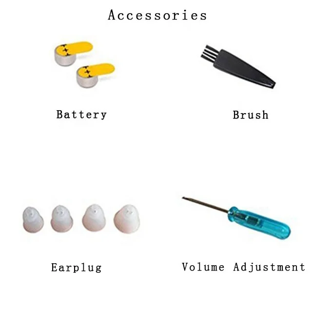 Цифровой невидимый мини-слуховой аппарат с новым дизайном