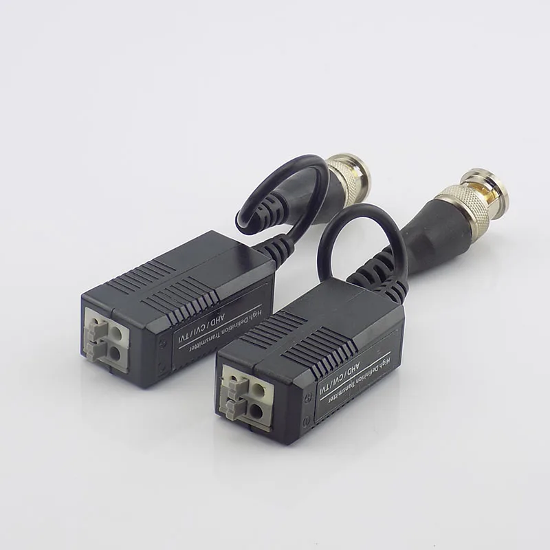 AHD/CVI/TVI Twisted Video BNC Balun passive 5MPX camera