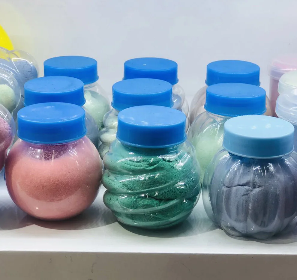 2018 New 6 PCS as one  SET Cotton Slime Clay 3D Fluffy Floam Slime Scented Stress Relief No Borax e Clay 3D Fluffy Floam Slime