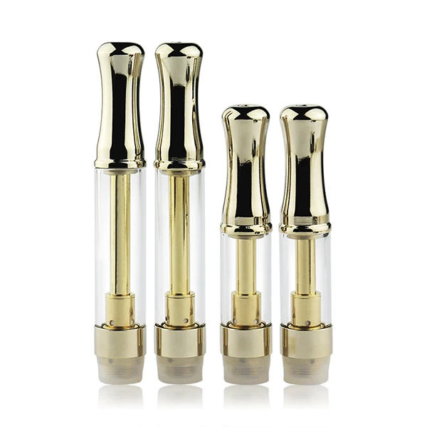 Cbd cartridge 0.5ml vape oil cartridges 510 ceramic coil glass tank atomizer factory direct sale