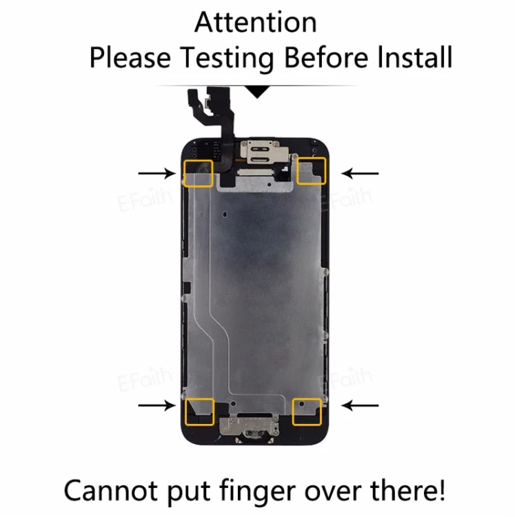 Factory Cell Phone Parts TFT Full Assembly for iPhone 6 Screen In Bulk