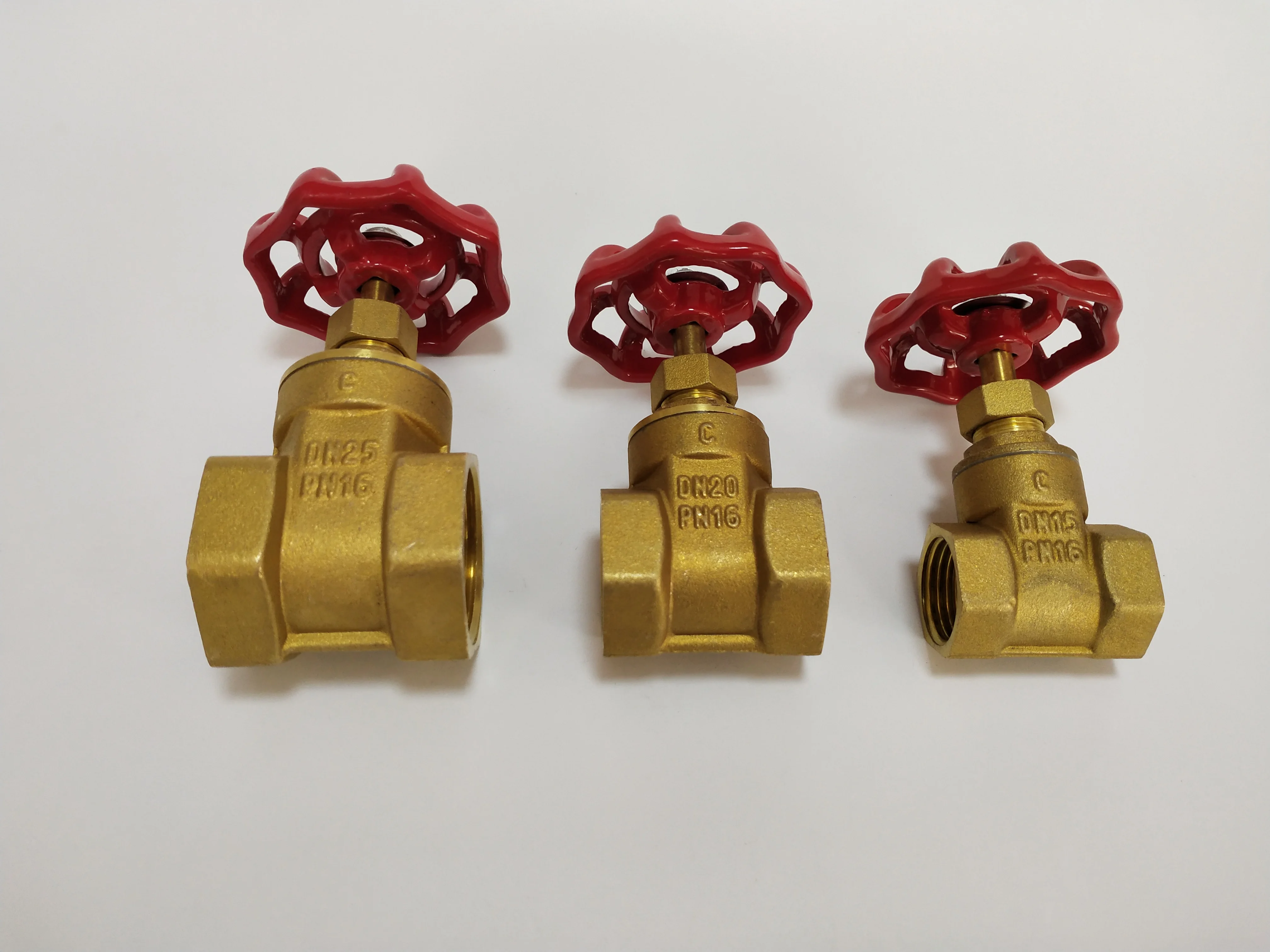 Простая установка, ручной клапан среднего давления 1/2 дюйма DN50 NPT, латунный затвор с резьбой, клапан для слива воды, масла, Газа