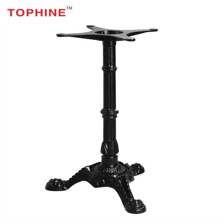 
Commercial Contract Adjustable metal industrial cast iron table feet base for round table 