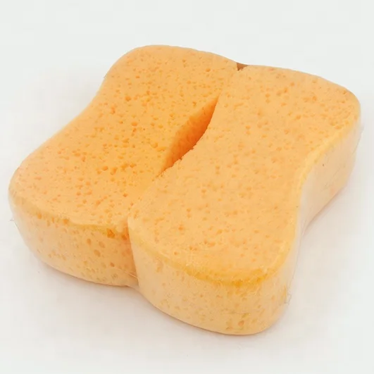 2 Pack Jumbo Size High Density Bone Sponge Car Cleaning Applicator