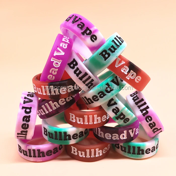 
2019 Hot sale colorful silicone vape mods bands for promotions online shopping canada 