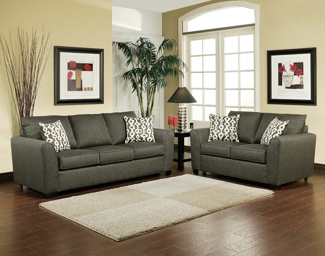 Modern Simple Design 5 Seater Living Room Sofa Set Leisure Sofa