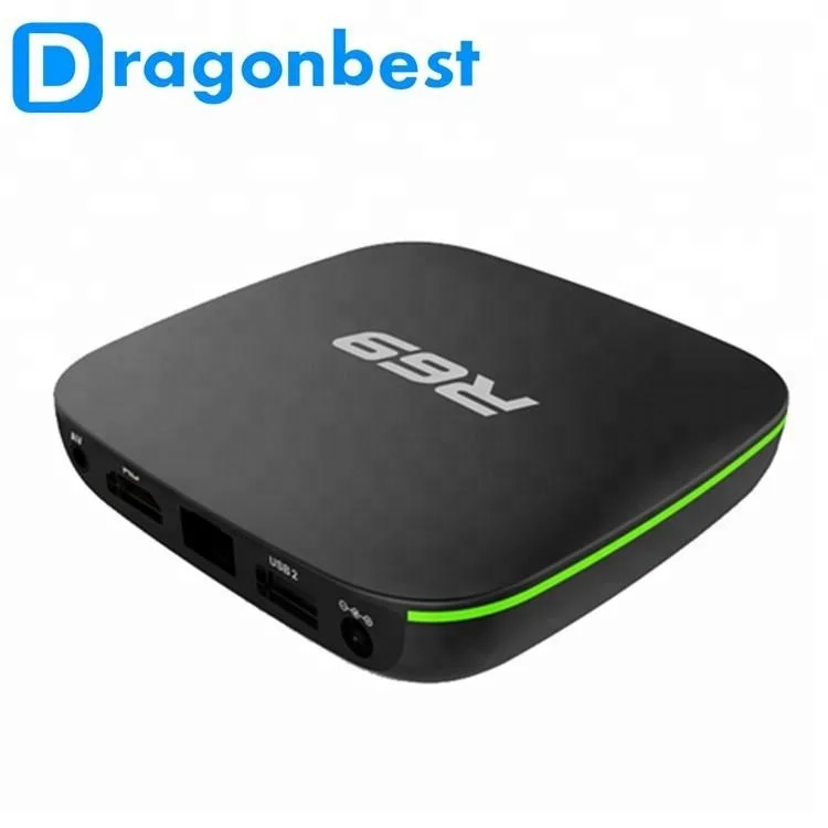 Android tv box 7,1 R69 Allwinner H3 1 г 8 г Интернет-ТВ приставки с android 7,1 мира max tv box