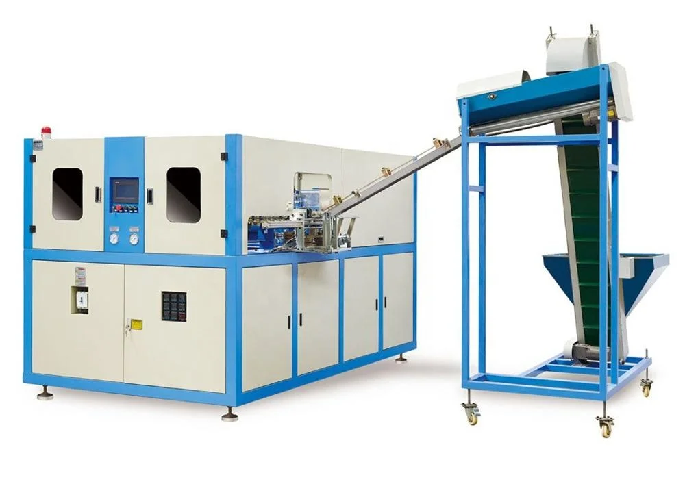 4 полости полностью автоматический станок для выдувания ПЭТ бутылок машина