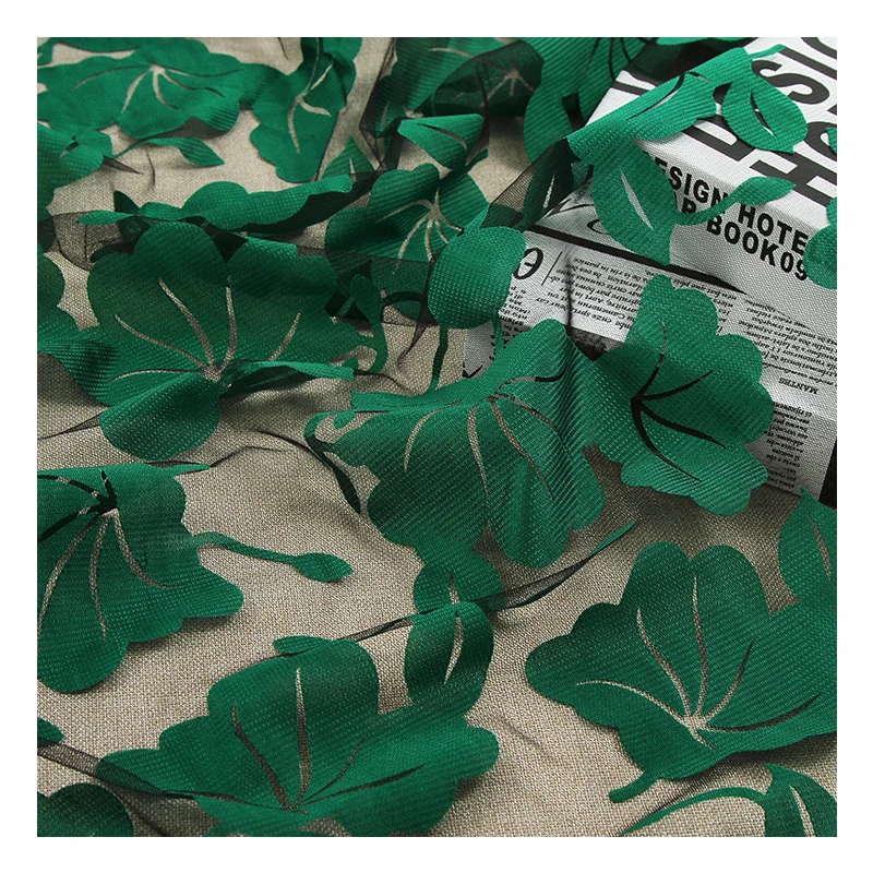 
Factory wholesale best selling transparent comfort temperament burnt fabric for dress 