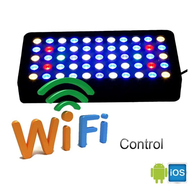 2019 Newest Discount Factory Supply Aquarium Coral Reef Light  Led Aquarium lighting with dimmer