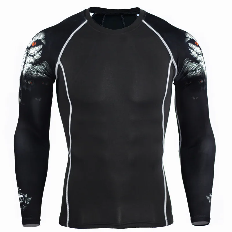 
Long Sleeve Woman Tatami Bedruckt Cotton Bjj Rash Guard 
