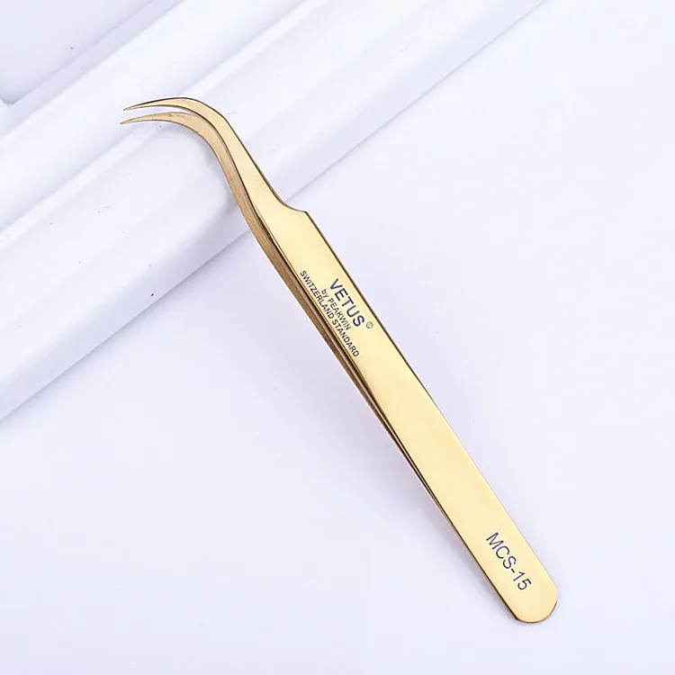 
Professional Makeup Eyelash Extensions Tools Private Label Russian Volume Vetus Eyelash Tweezers Set 