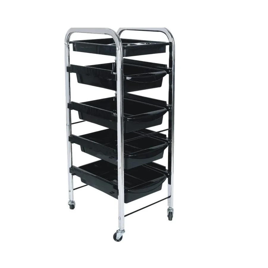 
Металлическая рама, новые полипропиленовые резиновые колеса, Лидер продаж с завода, тележка для парикмахерской 