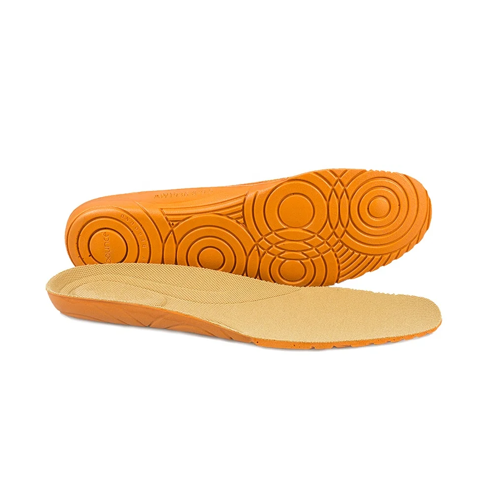 Aureright shock absorption pu removable shoe insole