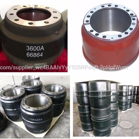 КИТАЙ Тяжелый тормозной барабан для полуприцепов 6502796E