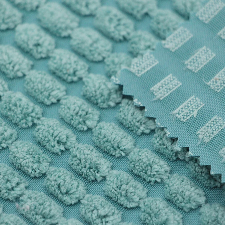 Wholesale Soft Polyester 1cmm 10mm Width Wide Wale Microfiber Fleece Corduroy Fabric