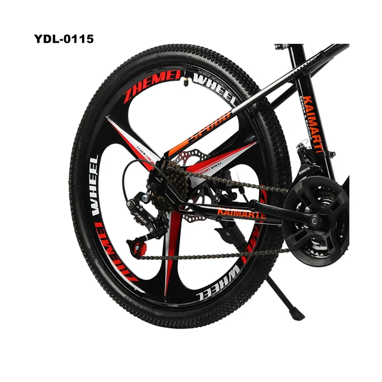 26 Inch Mountain Bike 21 Speed Double Disc Brakes Bike Carbon Steel Frame Men And Women Students Bicycle