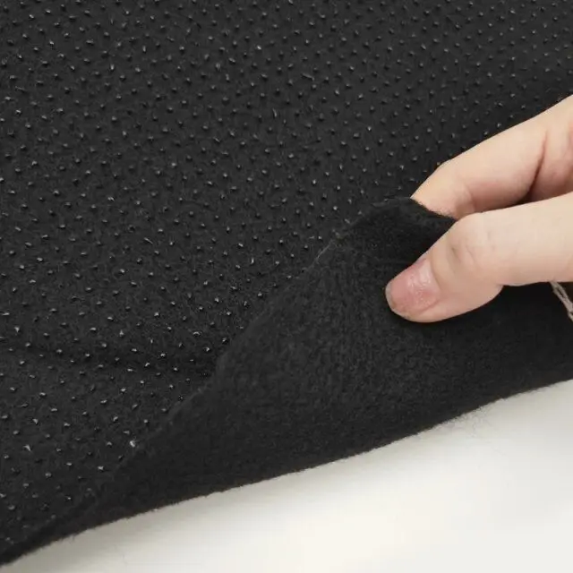 
OEM Custom Polyester Non woven carpet base cloth dot coated anti slip nonwoven polypropylene for carpet underlay 