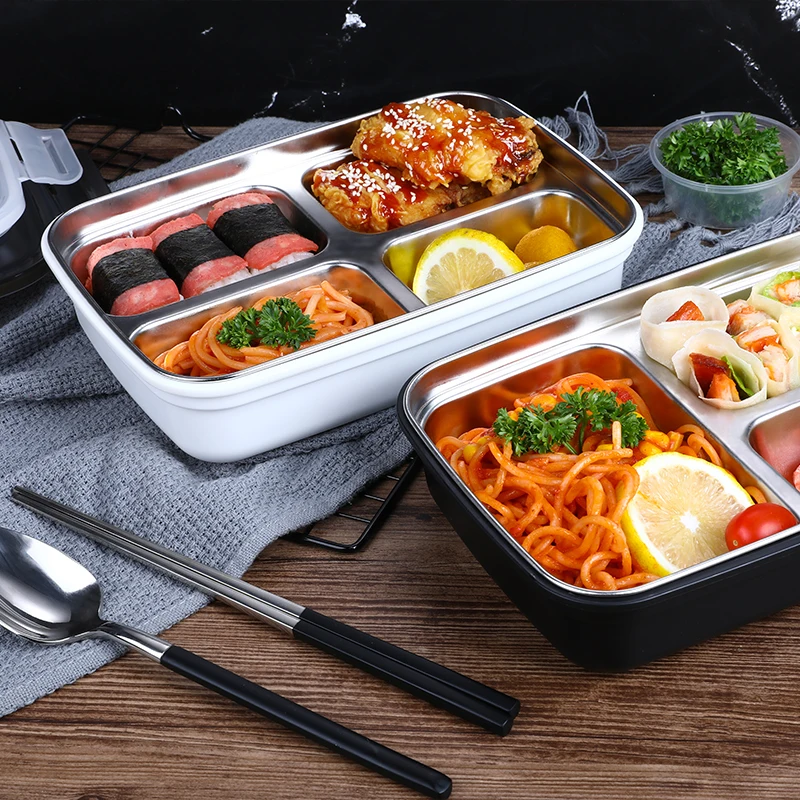 
BPA Free warm food container,metal stainless steel kids school bento lunch box for student 