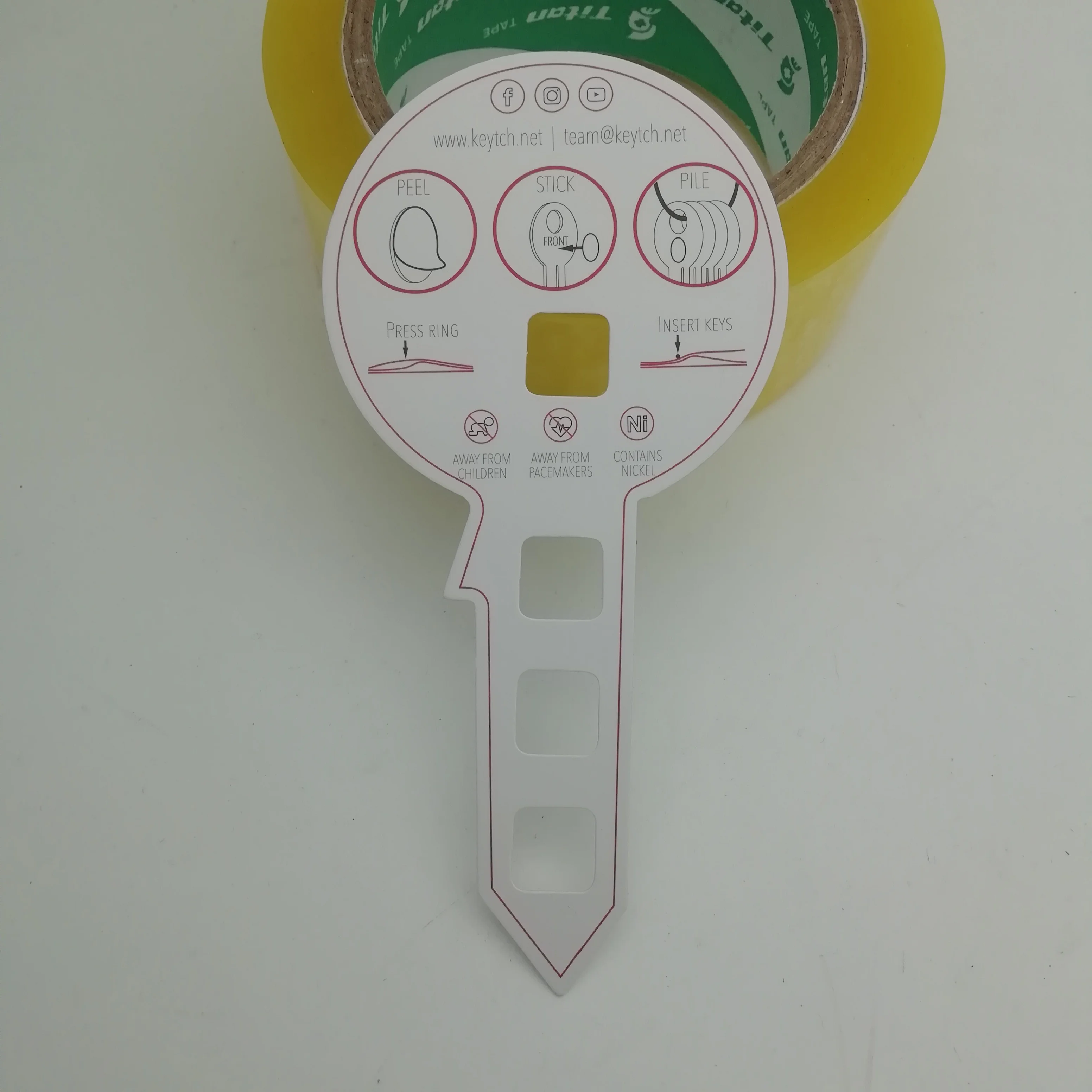 custom advertising special shape die cut  paper card printing