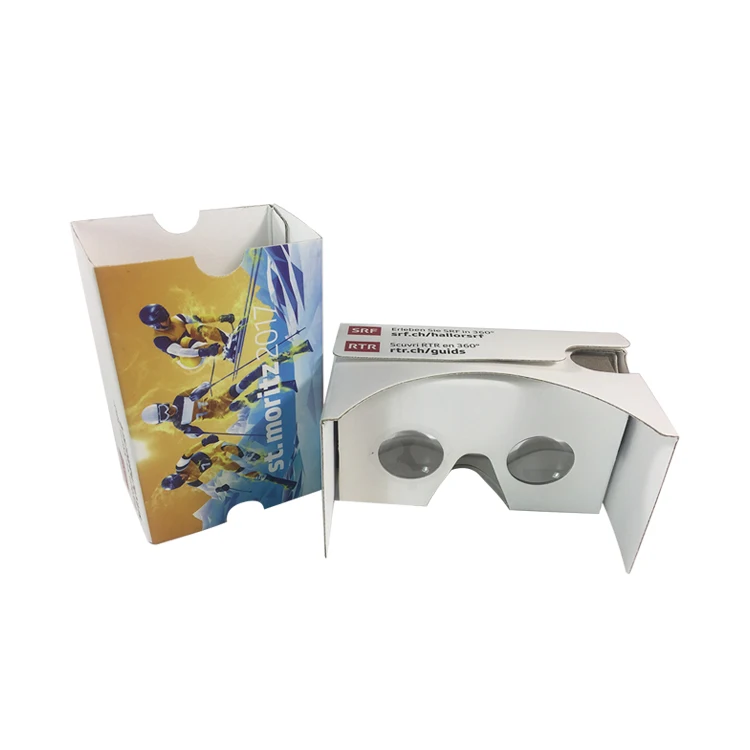 
Diy vr glasses Custom manufacturers high quality new product google cardboard 2.0 for vr with head strap &nbsp;&nbsp;&nbsp;