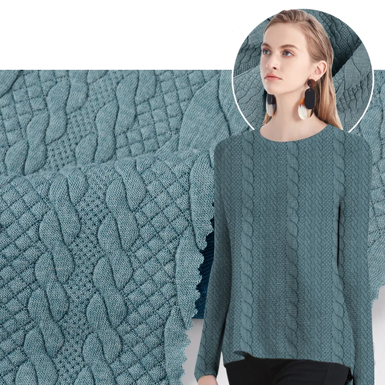 
Twist thick TR quilted jacket fabric for garment from keqiao shaoxing 