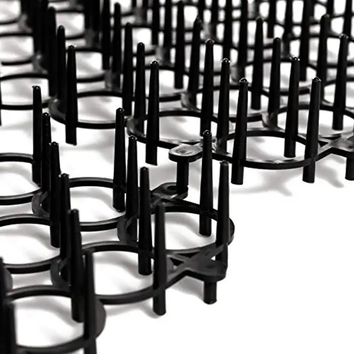 
Outdoor Little Animal Prevention Spike Strip Cat Pet Shock Deterrent Scat Mat 