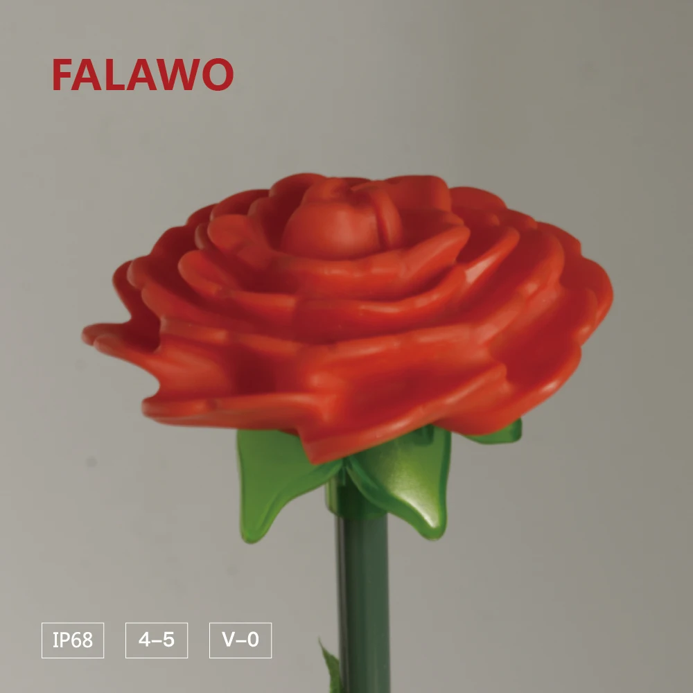 IP68 LED festival outdoor decoration RGB peony light muti color waterproof flower light