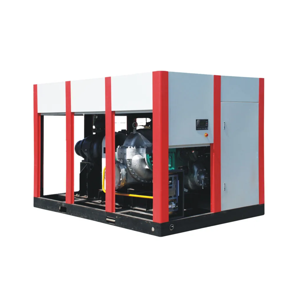 132KW 10BAR Паровая турбина винтовой воздушный компрессор