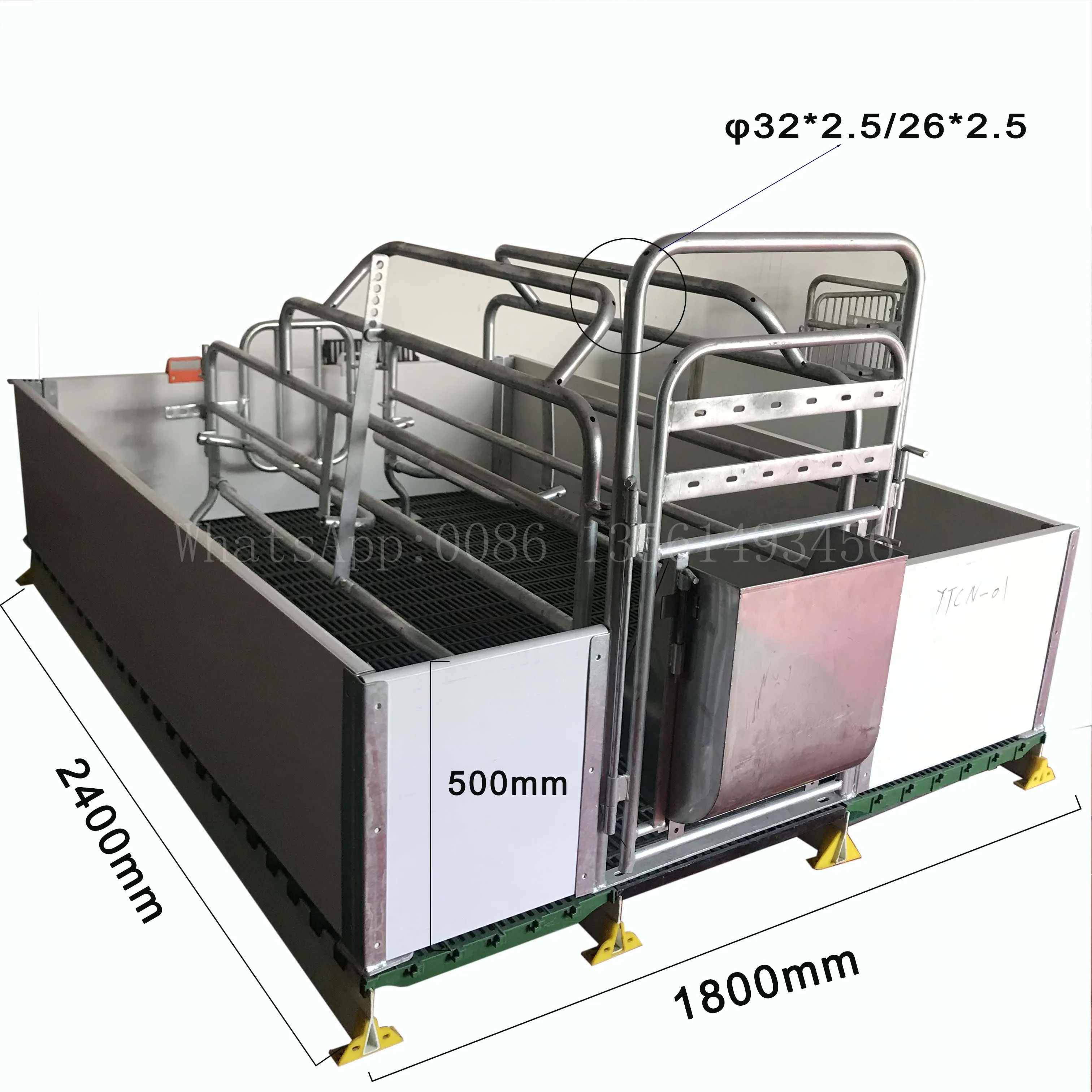 Pig Equipment Pig Farrowing Crates Sow Farrowing Pen