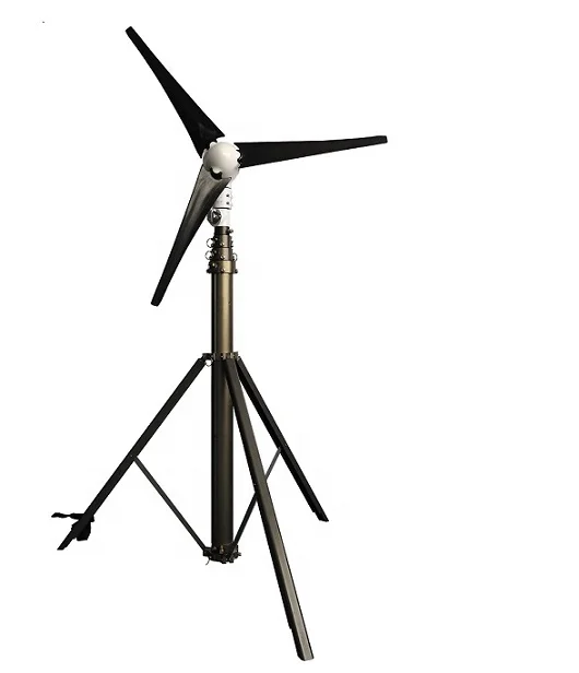 portable telescopic mast pole used in new energy