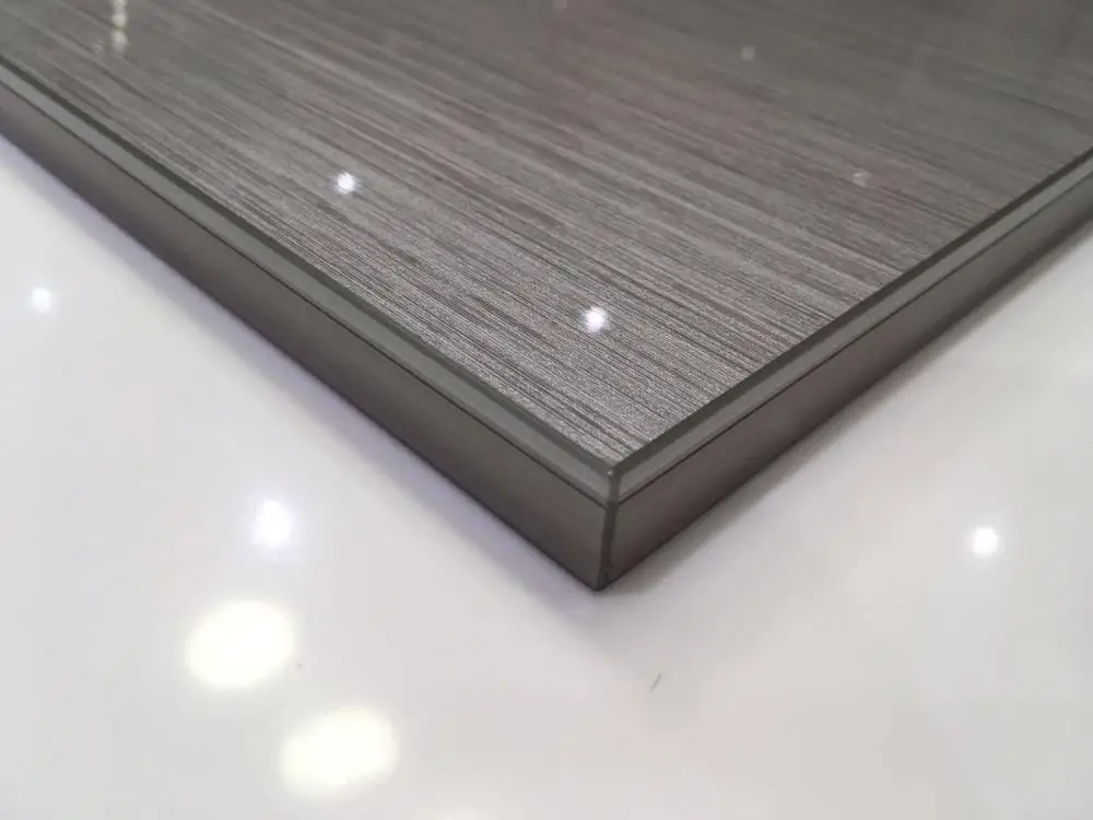 
high gloss table top Pvc Film Mdf Laminate White Black Melamine Board for Modern Kitchen Cabinet 